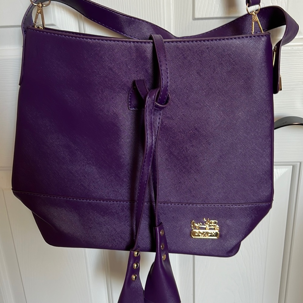 Coach Sáchel/Crossbody purple bag